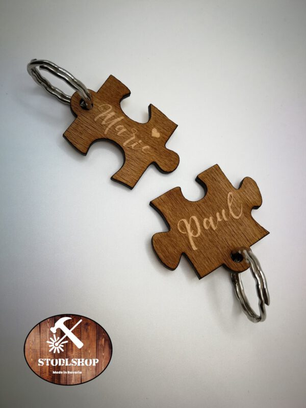 Paar-Schlüsselanhänger - Puzzle – Bild 3
