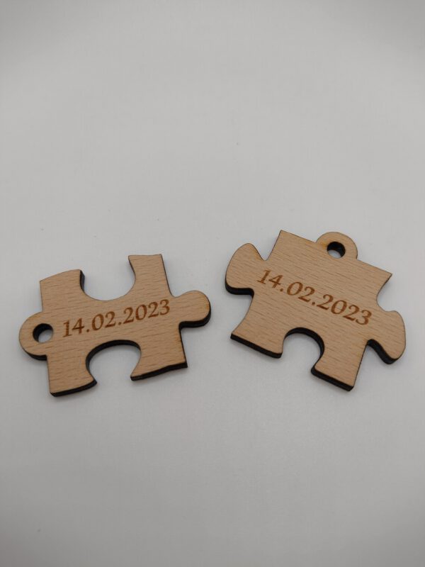 Paar-Schlüsselanhänger - Puzzle – Bild 4